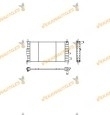 Radiador Agua Ford Fiesta 1989 al 2002 Mazda III 121 Similar A 1001855 1098808 96FB8005AC XS6H8005DA 1E0415200