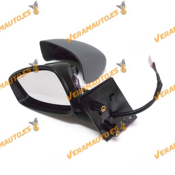 Espejo Retrovisor Fiat Idea 2003 En Adelante Con Mando Electrico Termico Imprimado Izquierdo
