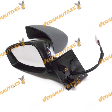 Espejo Retrovisor Fiat Idea 2003 En Adelante Con Mando Electrico Termico Imprimado Izquierdo