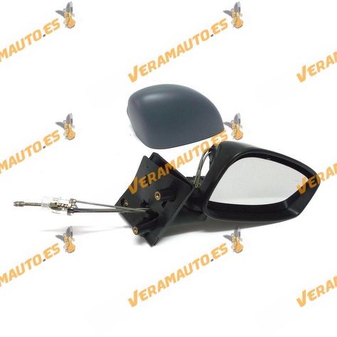 Espejo Retrovisor Fiat Idea 2003 En Adelante Con Mando Mecanico Derecho Imprimado