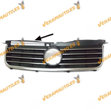 Front Grille Volkswagen Passat from 2000 to 2004 Front with Chromed Frame similar to 8B0853651L