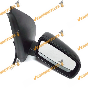 Rear view Mirror Fiat Panda from 2003 to 2009 with Control Electric Thermic Black Right