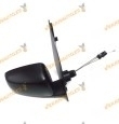 Espejo Fiat Panda 2003 a 2009 derecho mecánico negro convexo 735357185