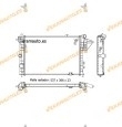 Radiador Agua Opel Calibra 2.0 Vectra 1.8 2.0 Gt 1.7d Calibra Cavalier