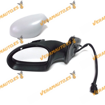 Rear view Mirror Seat Toledo Leon from 2003 to 2005 Electric Adjusment Thermic Printed Left