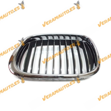 Front Grille Bmw Serie 5 E39 from 2000 to 2003 Chromed Front Left