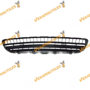 Bumper Central Grille Peugeot 406 from 1995 to 1999 Black