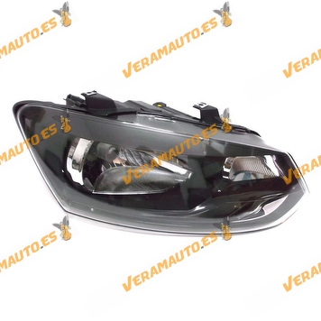 Faro Volkswagen Polo del 2009 al 2014 lampara H4 delantero derecho sin motor