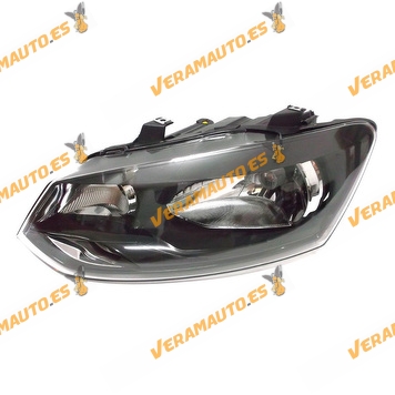 Faro Volkswagen Polo del 2009 al 2014 lampara H4 delantero izquierdo sin motor