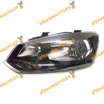 Faro Volkswagen Polo del 2009 al 2014 lampara H4 delantero izquierdo sin motor