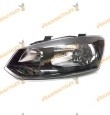 faro vw polo 2009-2014 lampara h4 delantero izquierdo sin motor