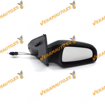Rear view Mirror Opel Astra H from 2004 to 2009 Right with Mechanical Control Printed for 4 and 5 Doors Model