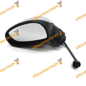 Rear view Mirror Seat Leon from 2005 to 2009 Electric Thermic Folding Printed Left