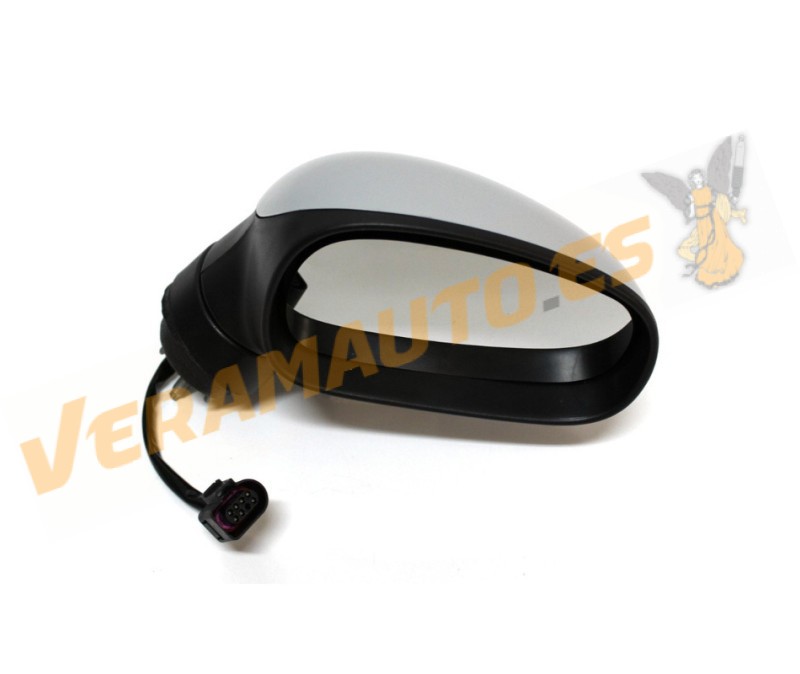 Espejo Retrovisor Seat Leon Años 2005 Al 2009 Electrico Termico Abatible Imprimado Delantero Derecho