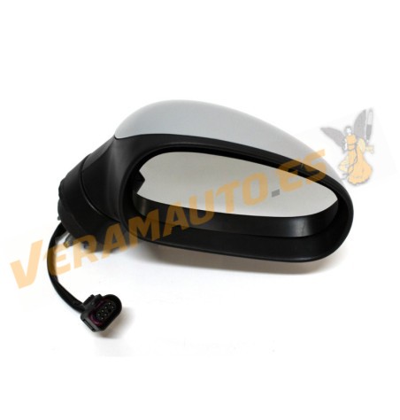 Espejo Retrovisor Seat Leon Años 2005 Al 2009 Electrico Termico Abatible Imprimado Delantero Derecho