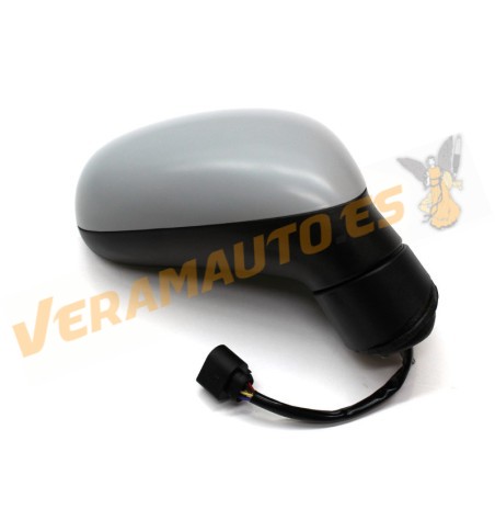 Espejo Retrovisor Seat Leon Años 2005 Al 2009 Electrico Termico Abatible Imprimado Delantero Derecho