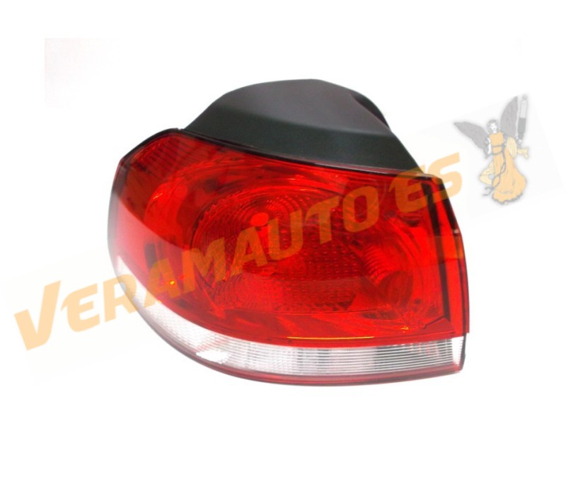 Piloto Volkswagen Golf VI De 2008 A 2012 Trasero Izquierdo Exterior Montaje Hella OEM 5K0945095D