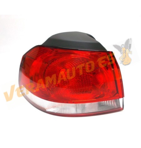 Piloto Volkswagen Golf VI De 2008 A 2012 Trasero Izquierdo Exterior Montaje Hella OEM 5K0945095D