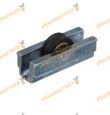 Window Bearing | Model COR20 | 40x12.3x14.8 mm | Aluminium
