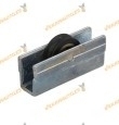 Window Bearing | Model COR21 | 40x15.5x11.7 mm | Aluminium