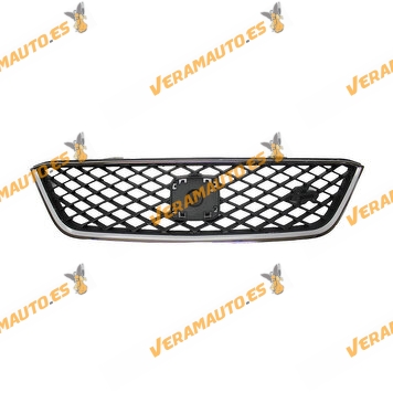 Front Grille Seat Ibiza 6J from 2012 to 2015 | FR Finish | Chrome Frame | Without badge | OEM Similar to 6J0853651E