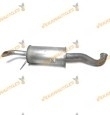 Silencioso Trasero Citroen Bx 1.6 1.9 As15669, Similar A: 96048418