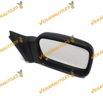 Rear view Mirror Ford Escort Orion from 1986 to 1990 with Mechanical Control Right Black