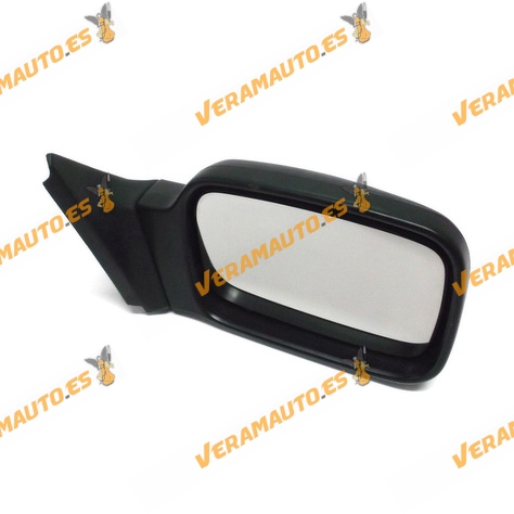 Espejo Retrovisor Ford Escort Orion De 1986 Al 1990 Con Mando Mecanico Negro Derecho