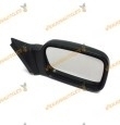 Espejo Retrovisor Ford Escort Orion De 1986 Al 1990 Con Mando Mecanico Negro Derecho