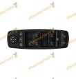 Conjunto Botonera Elevalunas Mercedes Clase A W169 | Clase B W245 | Espejos Abatibles | Marco Negro | OEM A1698206710