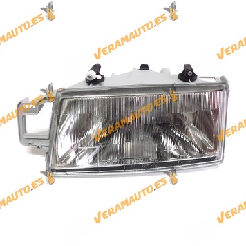 faro fiat tempra del 1990 al 1996 lampara h4 optica delantera izquierdo