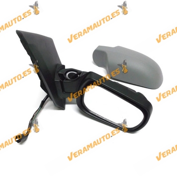 Espejo Retrovisor Ford Fiesta Del 2002 Al 2006 Con Mando Electrico Termico Imprimado Derecho