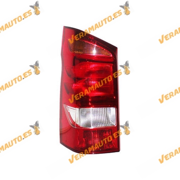 Mercedes Vito / V-Class W447 from 2014 to 2021 Left Rear Lamp | 2 Rear Doors | OEM Similar to A4478201164