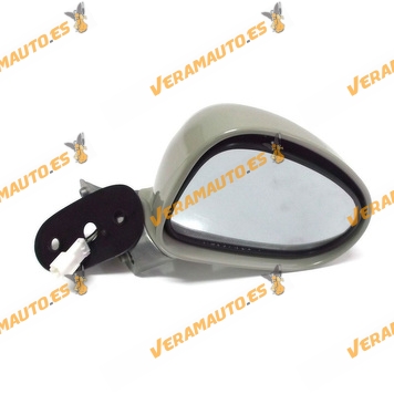 Rear view Mirror Daewoo Matiz S from 2001 to 2005 with Control Electric Right Printed