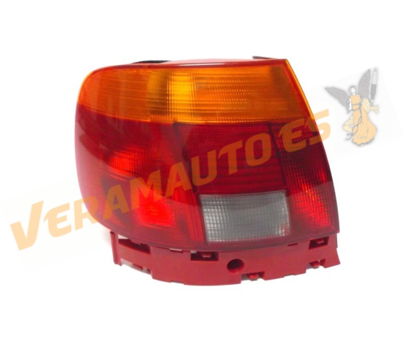 Piloto Audi A4 De 1994 A 1996 Trasero Izquierdo Ambar Rojo Sin Portalamparas OEM Similar 8D0945111A