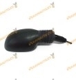 Espejo Retrovisor Ford Ka Del 1996 En Adelante Con Mando Mecanico Negro Ambos Lados
