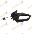 Espejo Retrovisor Ford Fiesta Del 1999 Al 2002 Con Mando Mecanico Negro Derecho