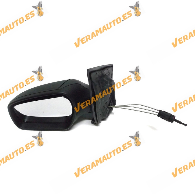 Rearview Mirror Ford Focus II from 2004 to 2008 | Left | Mechanical Regulation | Black | OEM 1376304