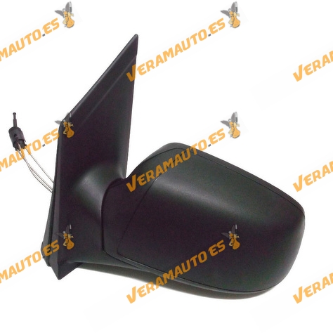 Rearview Mirror Ford Focus II from 2004 to 2008 | Left | Mechanical Regulation | Black | OEM 1376304