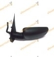 Espejo Retrovisor Fiat Cinquecento De 1993 A 1998 Con Mando Mecanico Izquierdo Negro