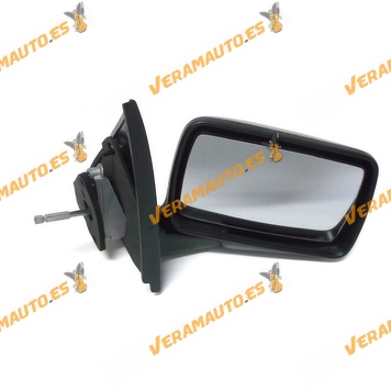 Rear view Mirror Ford Escort Orion from 1990 to 1995 with Mechanical Control Black Right