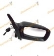 espejo ford escort de 1995 a 1999 mecanico negro derecho