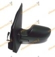 Espejo Retrovisor Ford Fiesta Del 2002 Al 2006 Con Mando Electrico Termico Negro Izquierdo