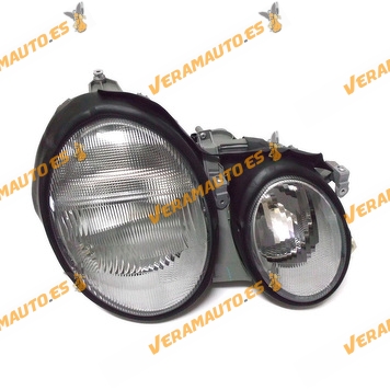 Faro Mercedes CLK W208 del 1997 al 2003 lamparas h7 y h7 delantero derecho