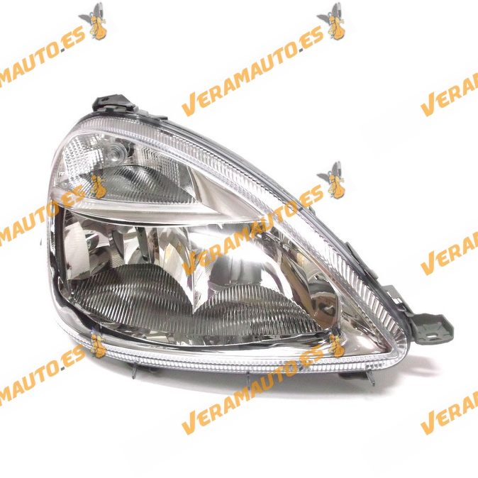 Faro Mercedes Clase A W168 Del 2001 Al 2004 Lamparas H4 y H7 Delantero Derecho