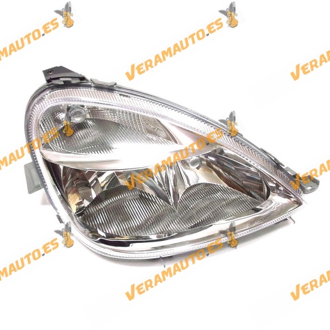 Faro Mercedes Clase A W168 Del 2001 Al 2004 Lamparas H4 y H7 Delantero Derecho