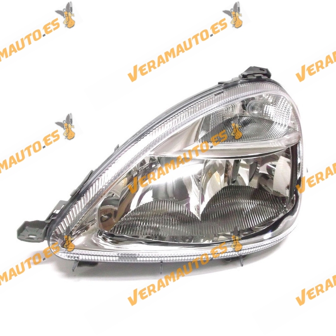 Faro Mercedes Clase A W168 Del 2001 Al 2004 Lamparas H4 y H7 Delantero Izquierda