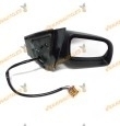 espejo polo del 2001 al 2005 con mando electrico termico derecho negro