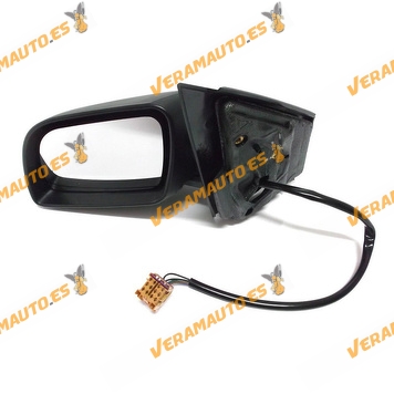 Rear view Mirror Volkswagen Polo from 2001 to 2005 with Electric Control Thermic Left Black