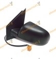 Espejo Retrovisor Volkswagen Polo Del 2001 Al 2005 Con Mando Electrico Termico Izquierdo Negro